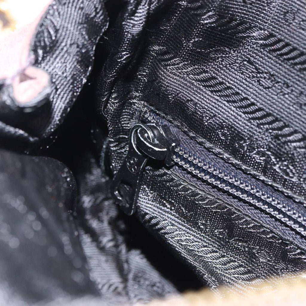 Prada Brown Suede Quilted Crossbody