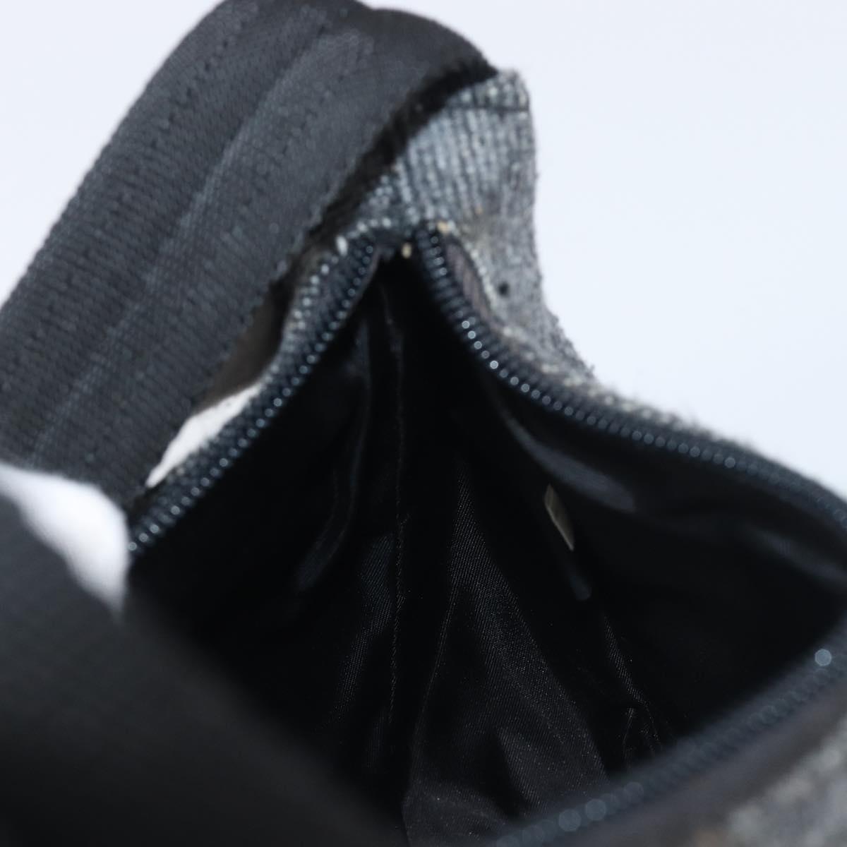 Prada Grey Wool Shoulder Bag