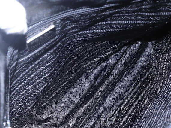 Prada Black Nylon Tote