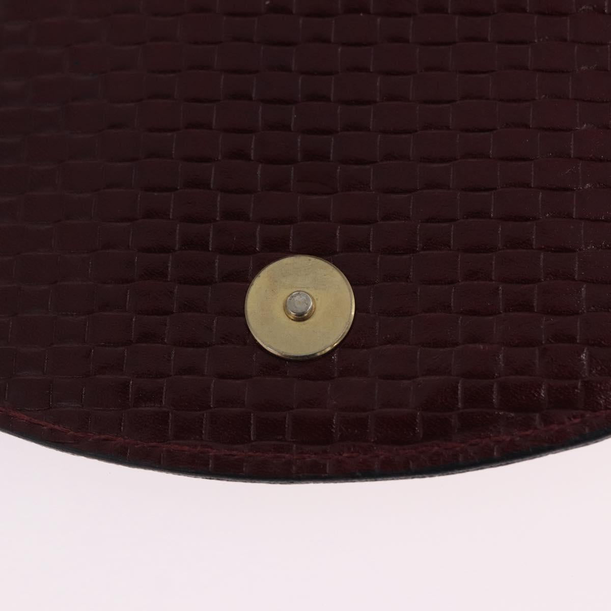 Celine Burgundy Rounded Crossbody