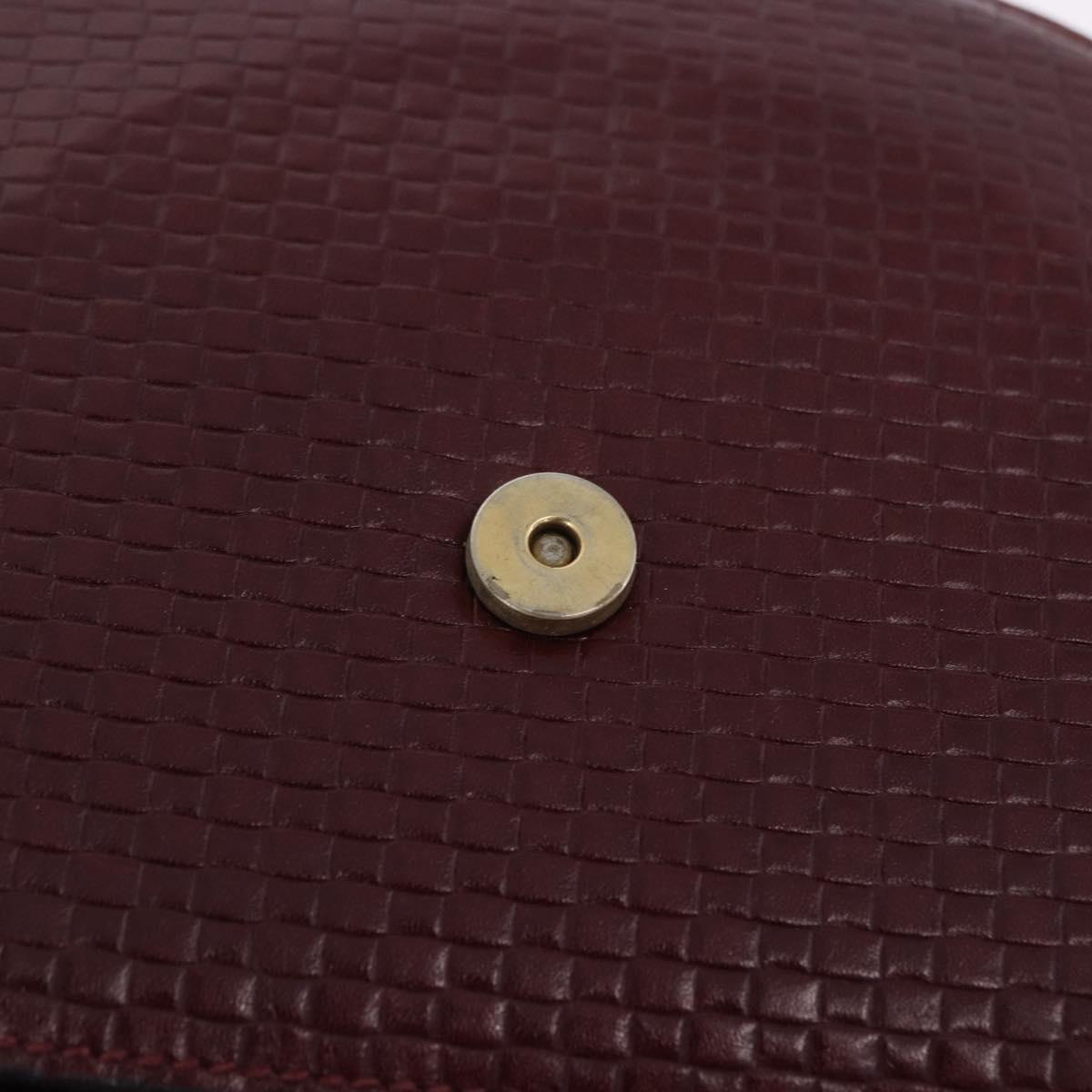 Celine Burgundy Rounded Crossbody