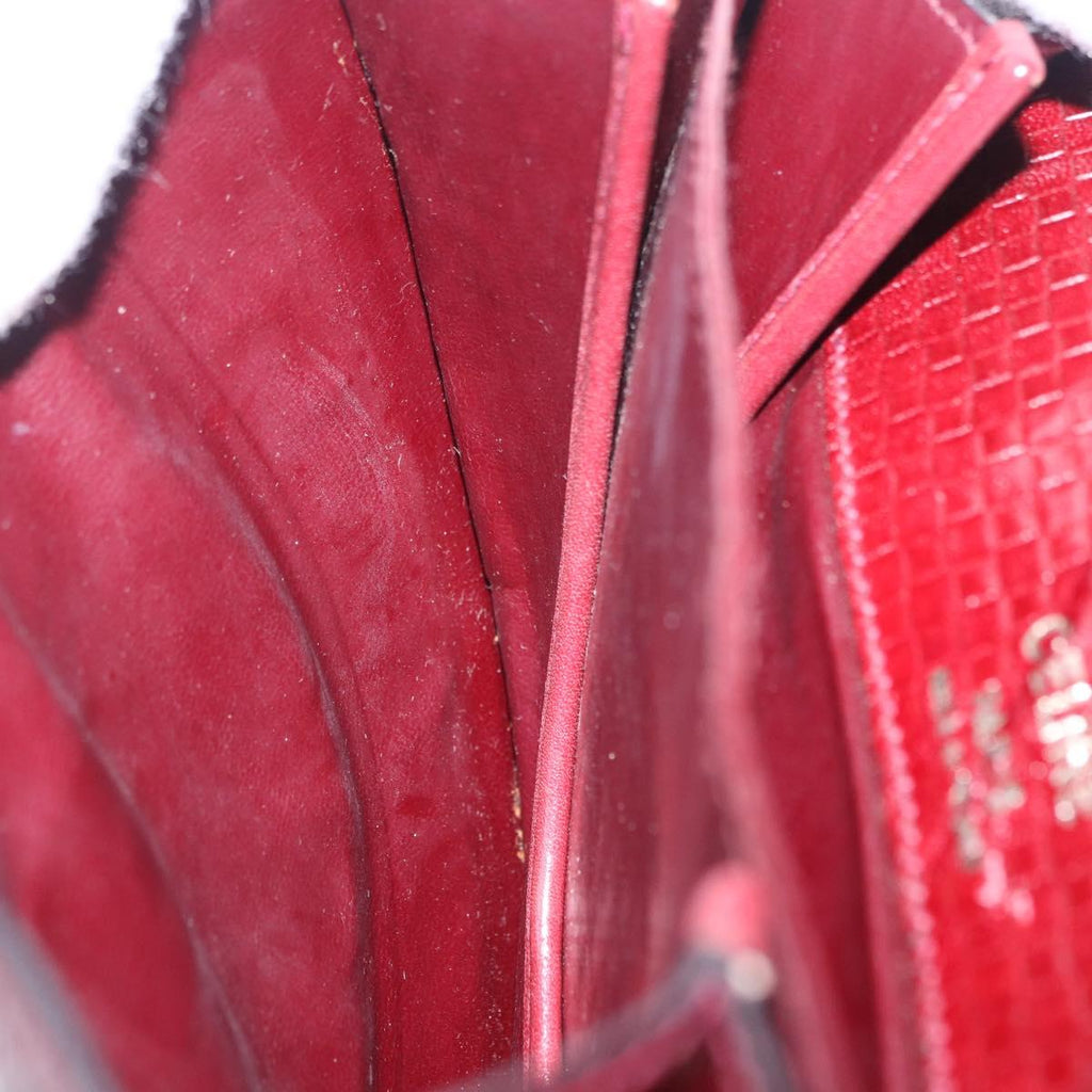 Celine Burgundy Rounded Crossbody