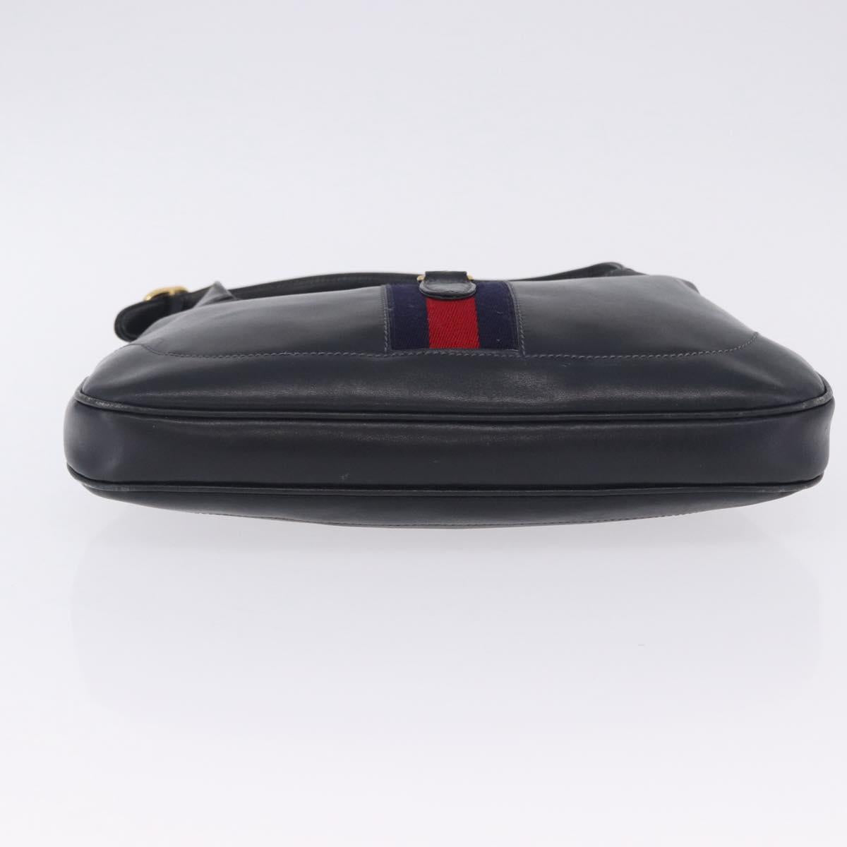 Gucci Navy Leather Jackie