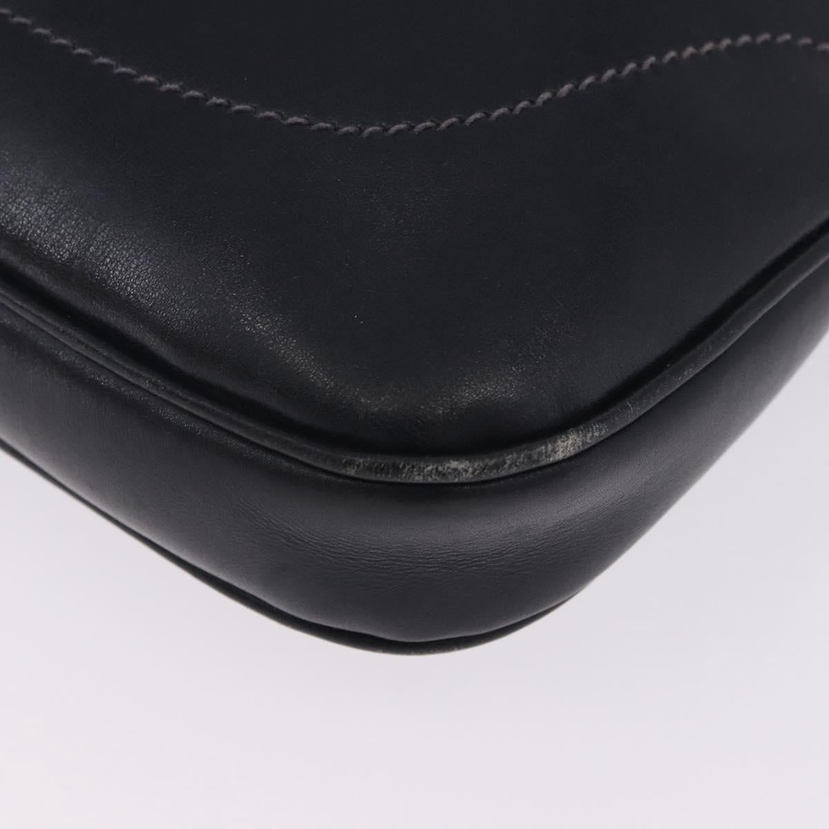 Gucci Navy Leather Jackie