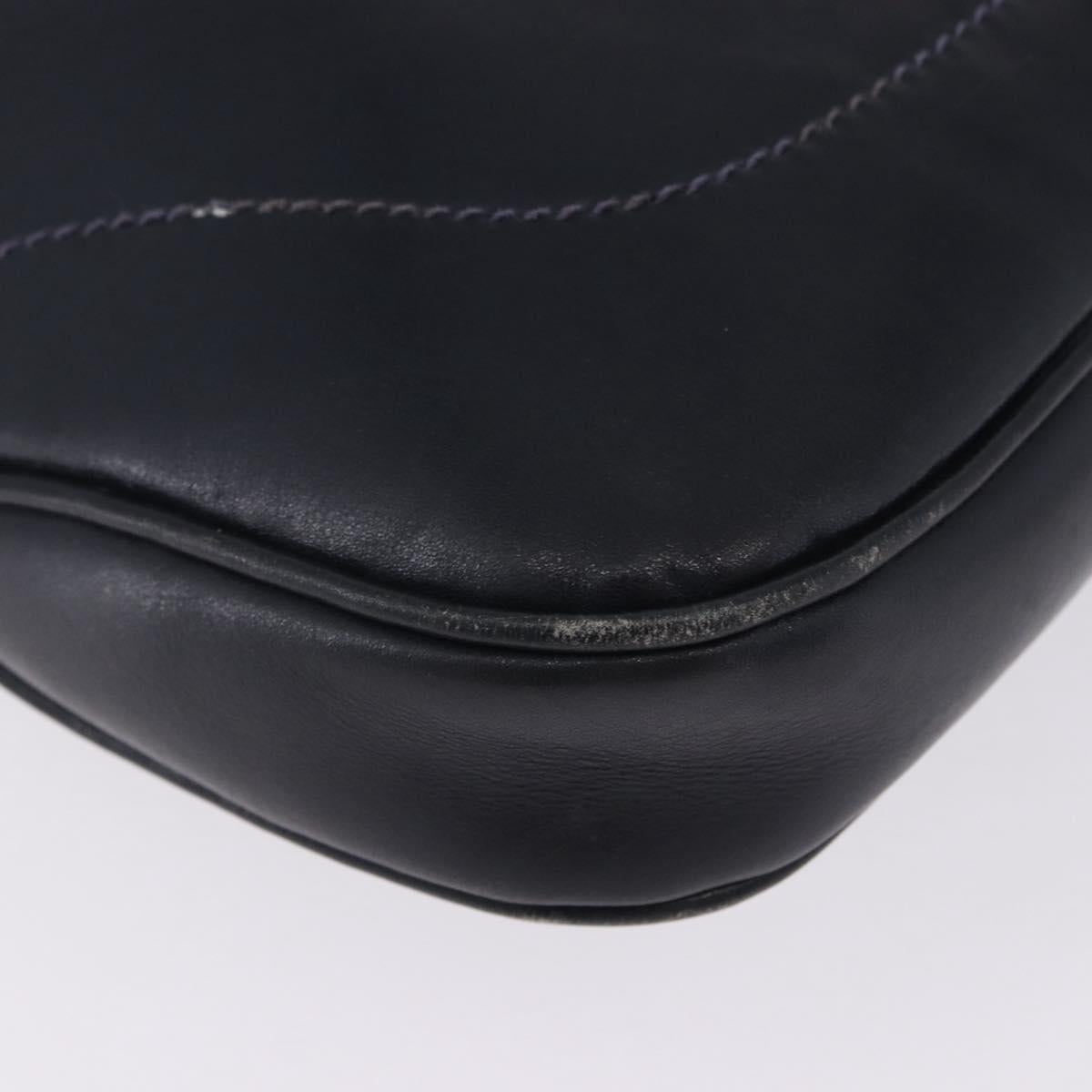 Gucci Navy Leather Jackie