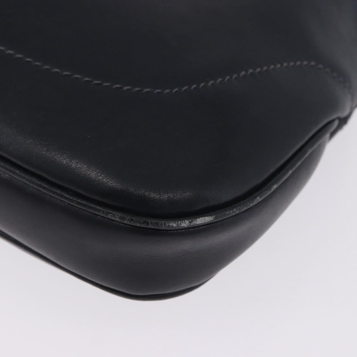 Gucci Navy Leather Jackie