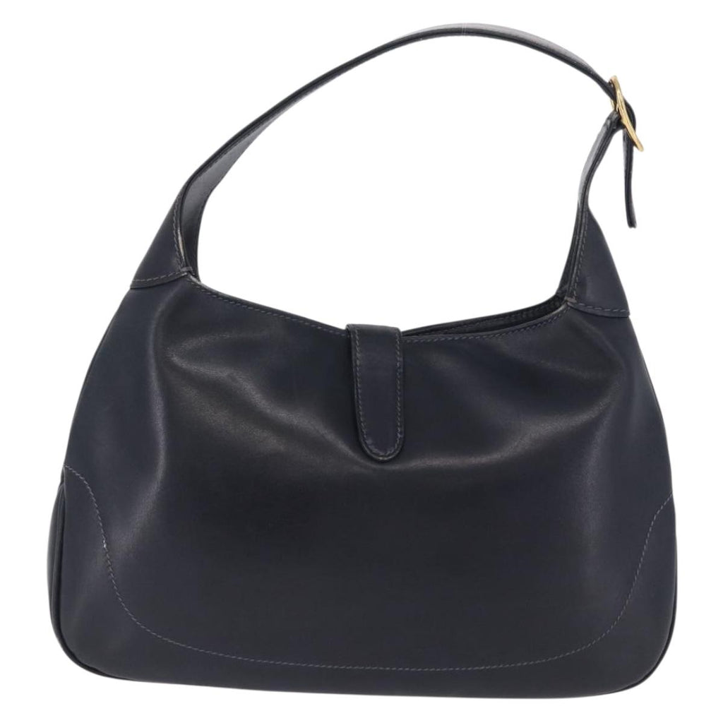 Gucci Navy Leather Jackie