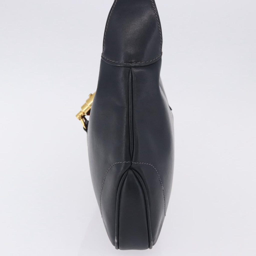 Gucci Navy Leather Jackie