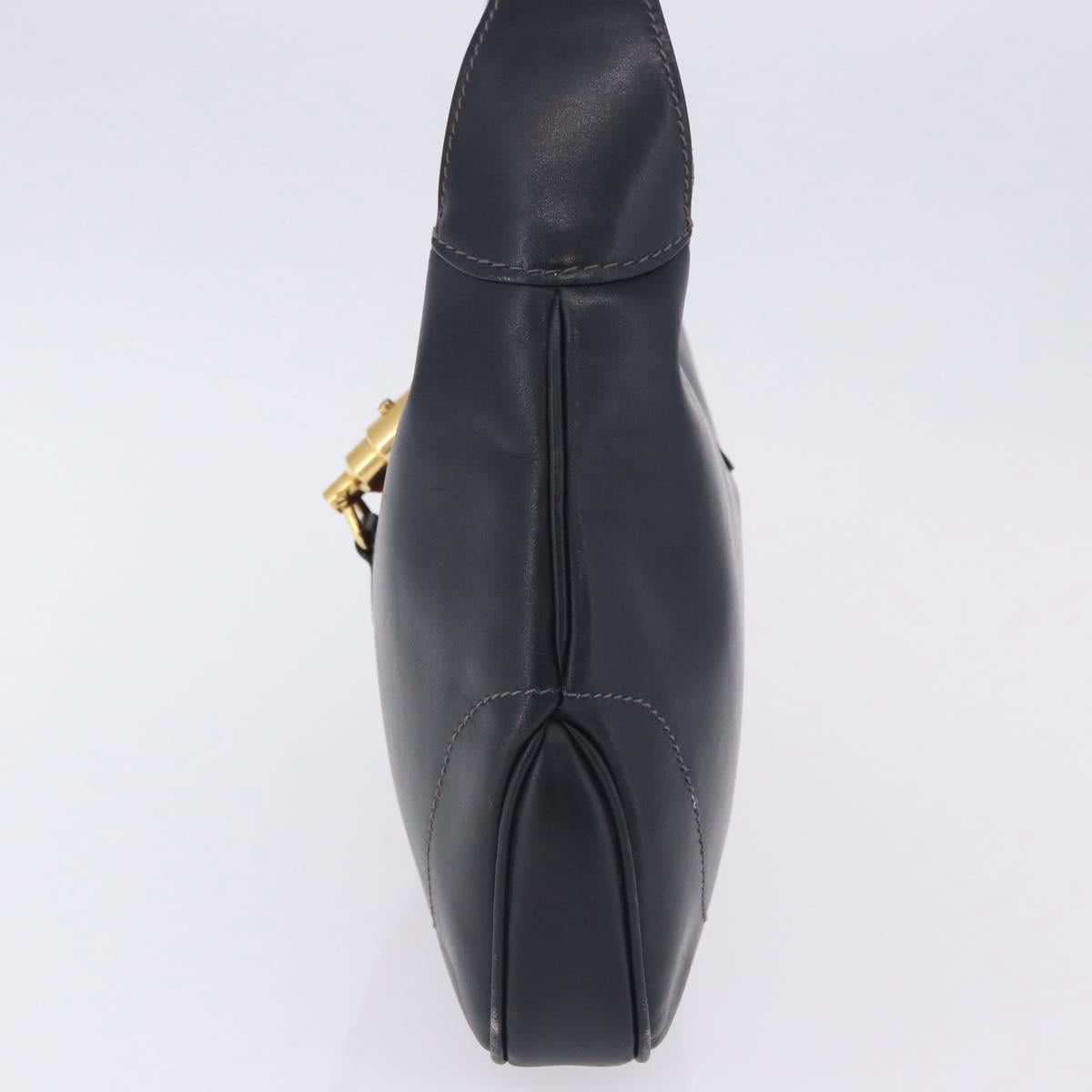 Gucci Navy Leather Jackie