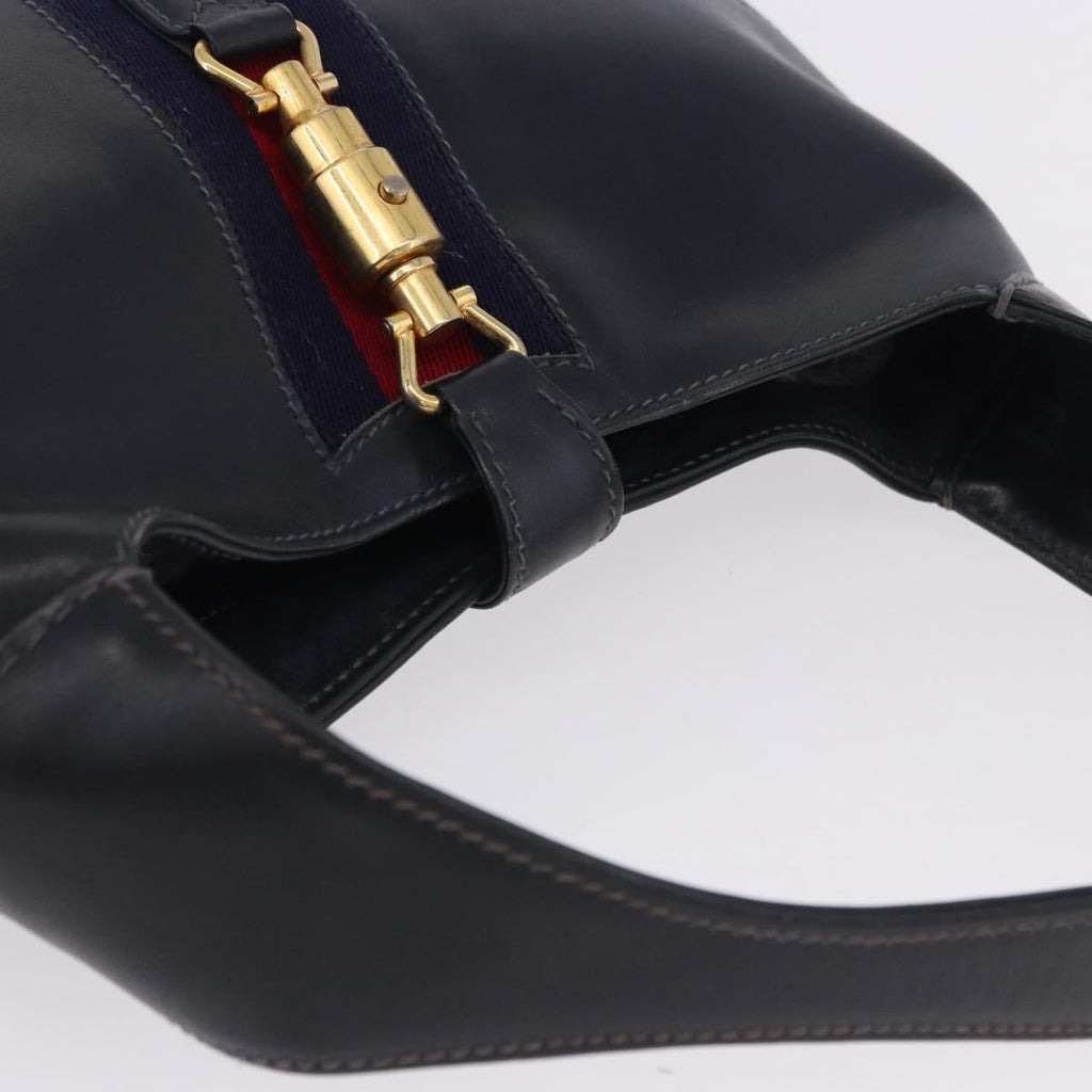 Gucci Navy Leather Jackie