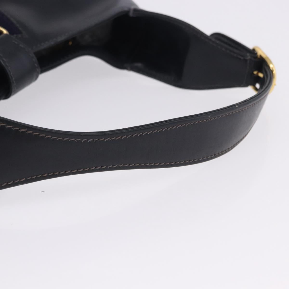 Gucci Navy Leather Jackie