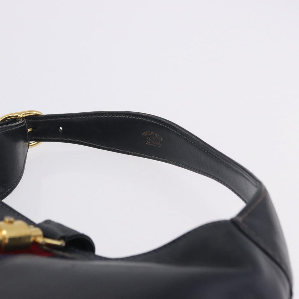 Gucci Navy Leather Jackie