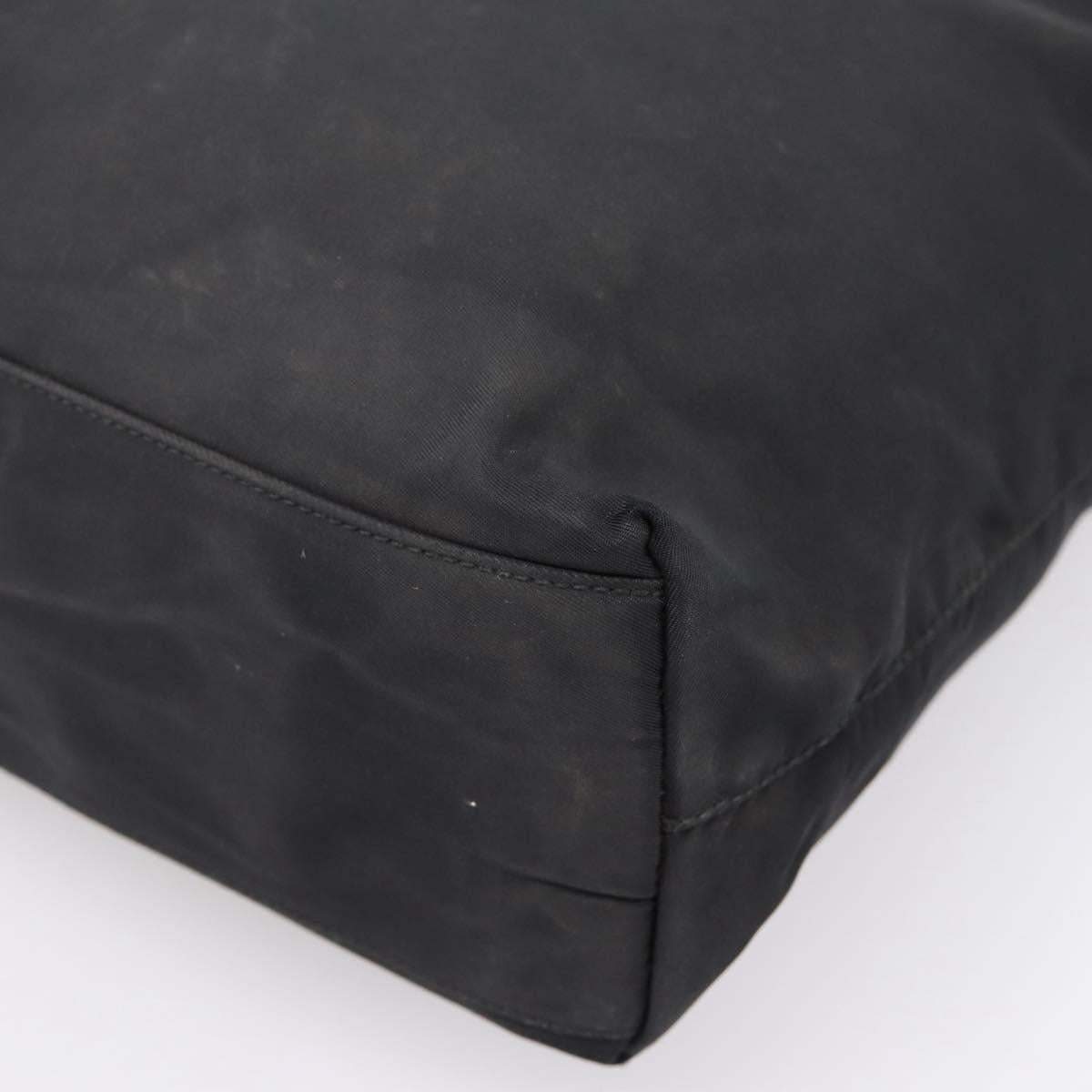 Prada Small Black Nylon Tote