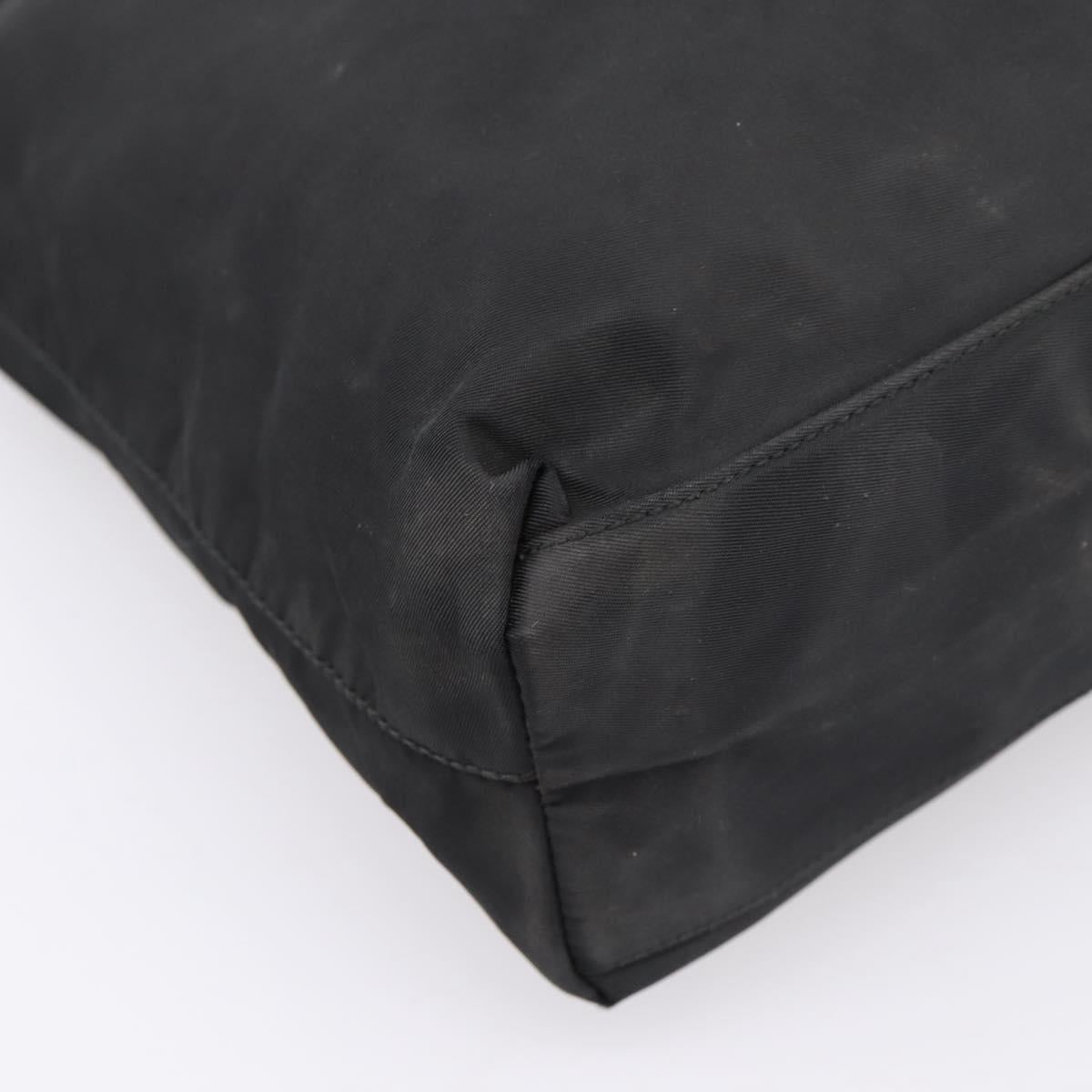 Prada Small Black Nylon Tote