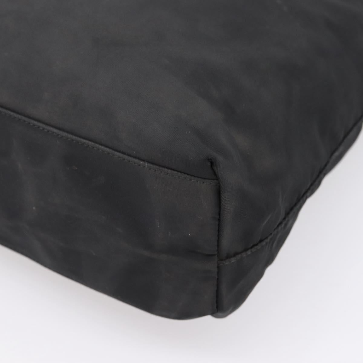 Prada Small Black Nylon Tote