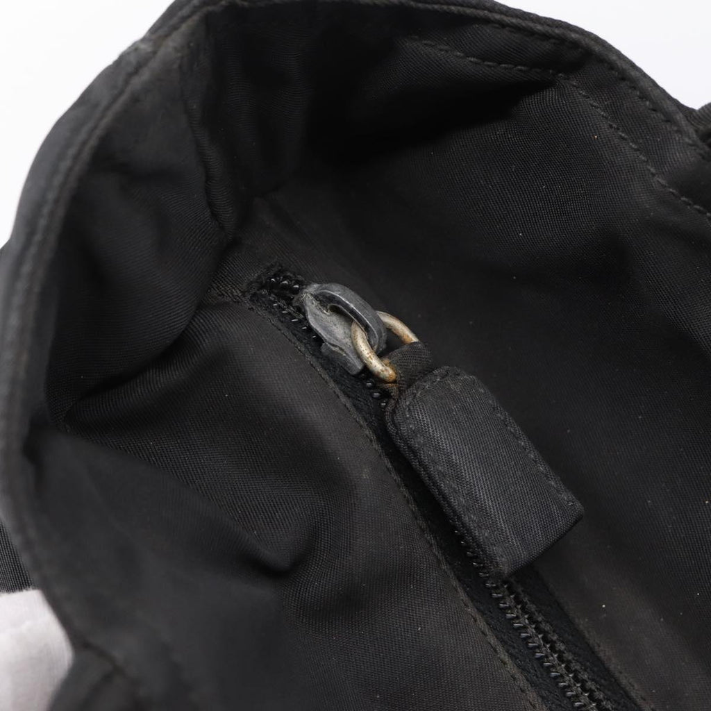 Prada Small Black Nylon Tote