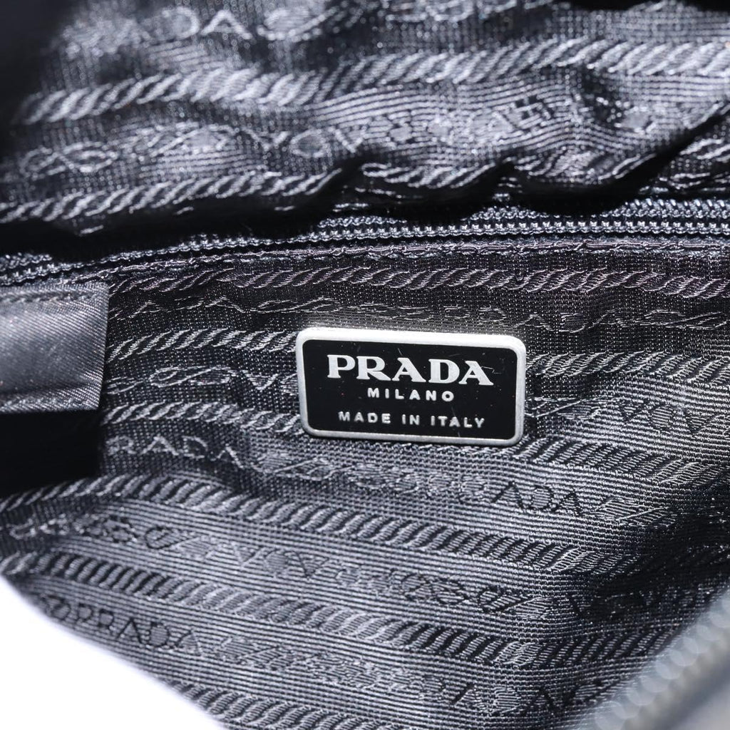 Prada Small Black Nylon Tote