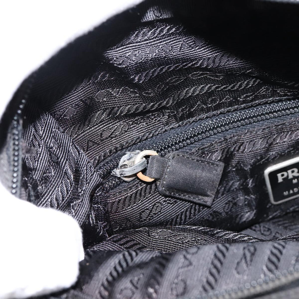 Prada Small Black Nylon Tote