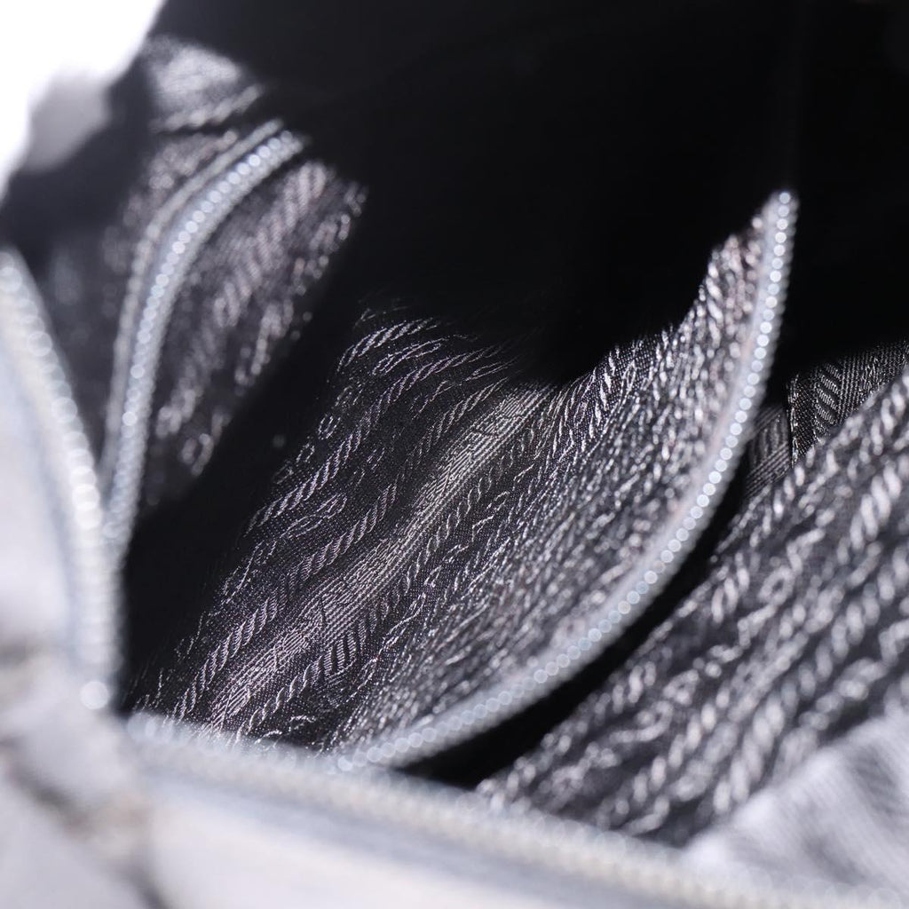 Prada Small Black Nylon Tote