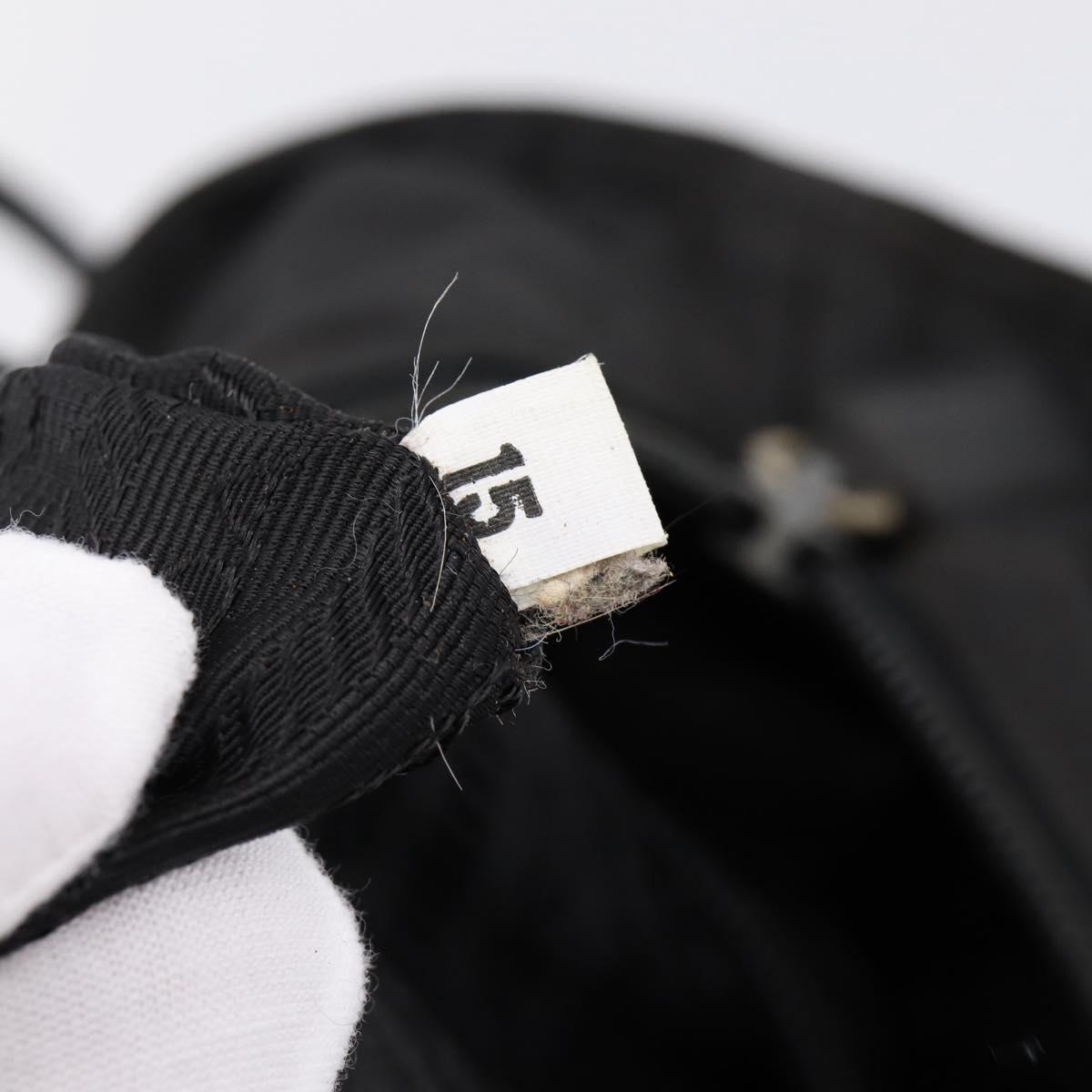 Prada Small Black Nylon Tote