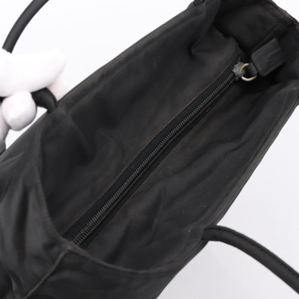 Prada Small Black Nylon Tote