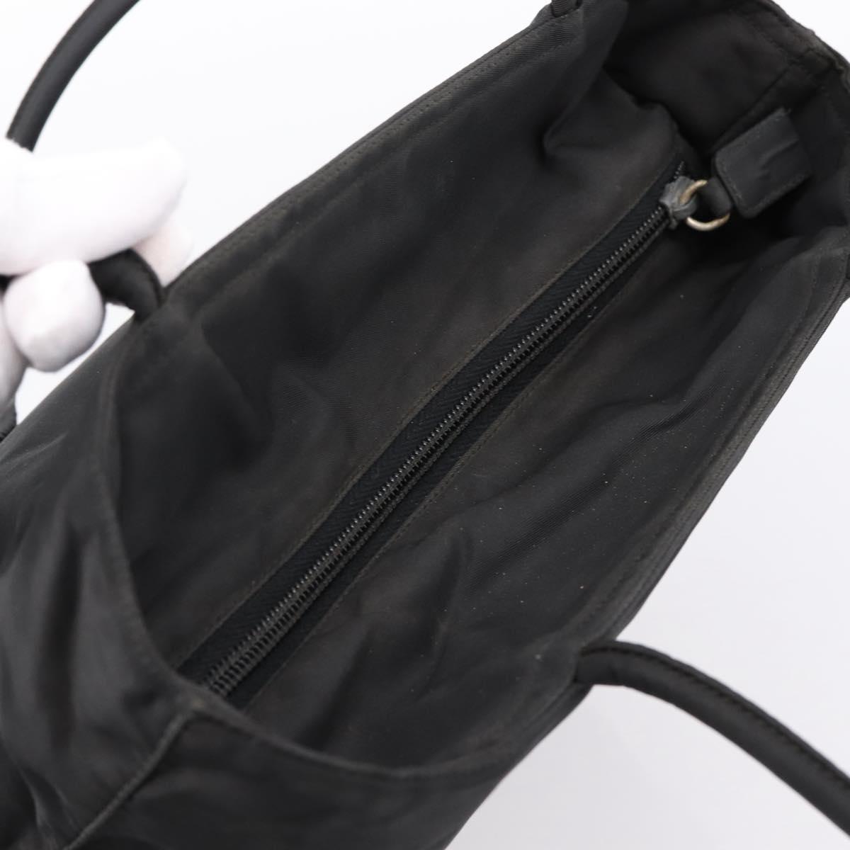 Prada Small Black Nylon Tote