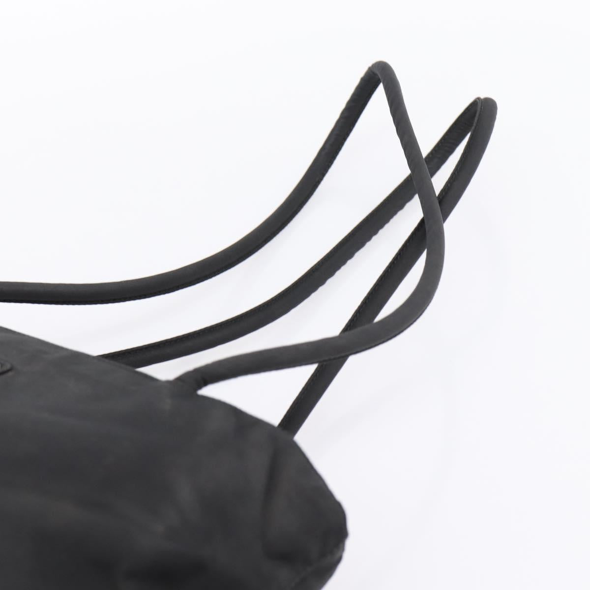 Prada Small Black Nylon Tote