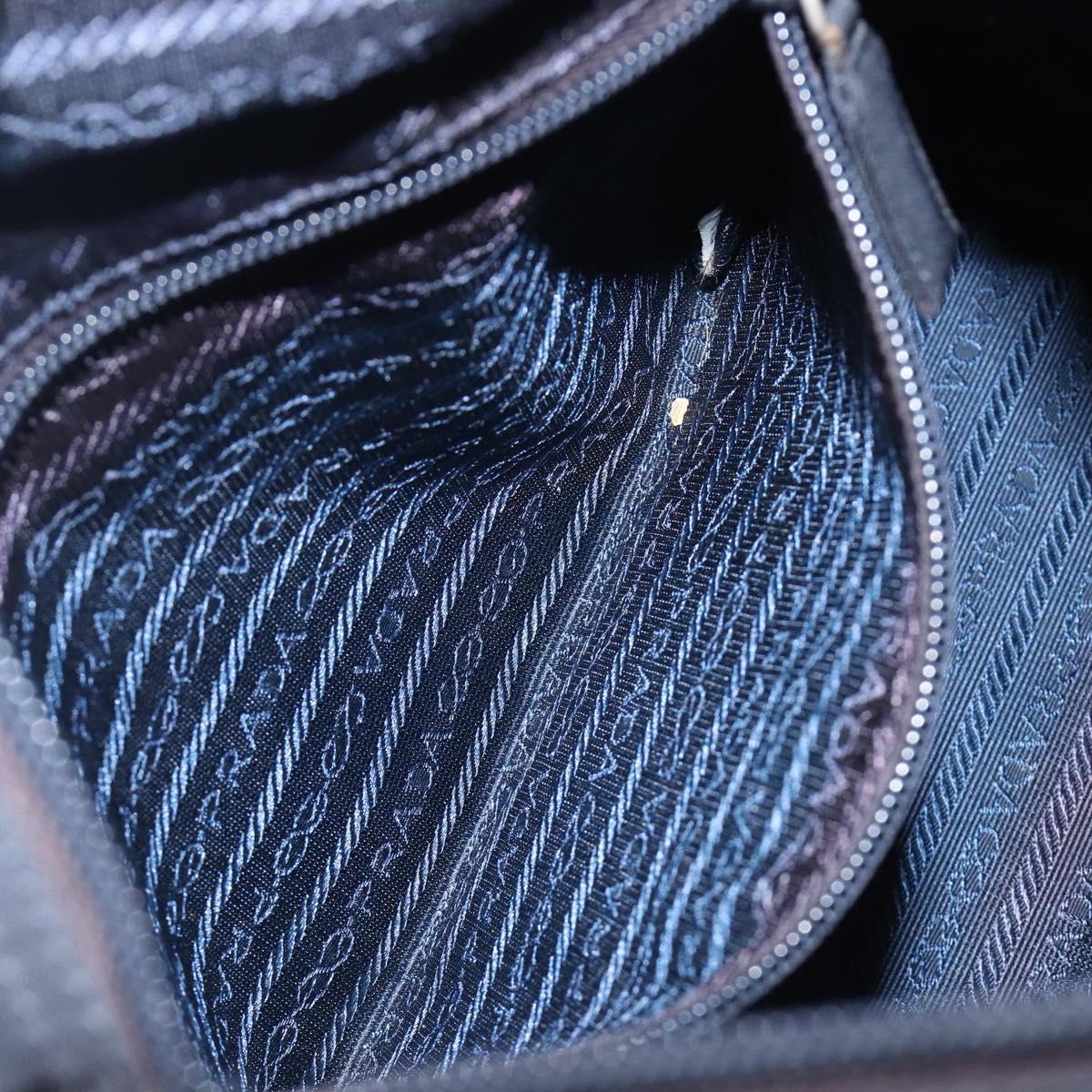 Prada Black Nylon Handbag