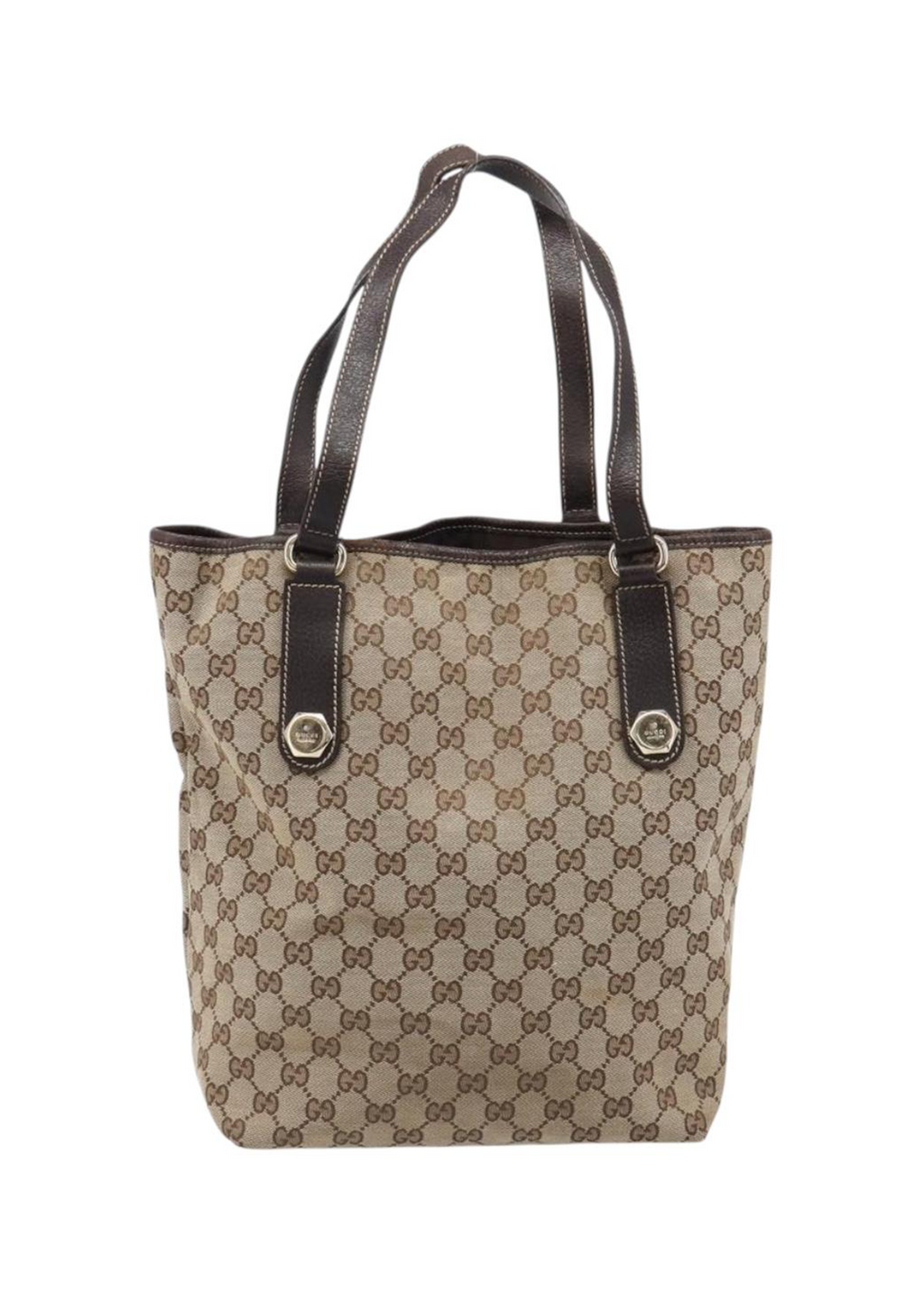 Gucci Brown Monogram Tote