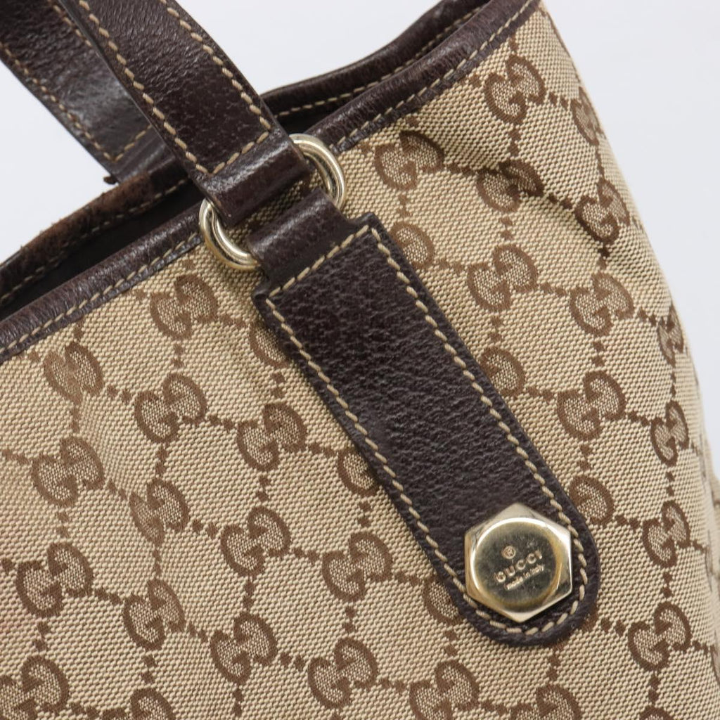 Gucci Brown Monogram Tote