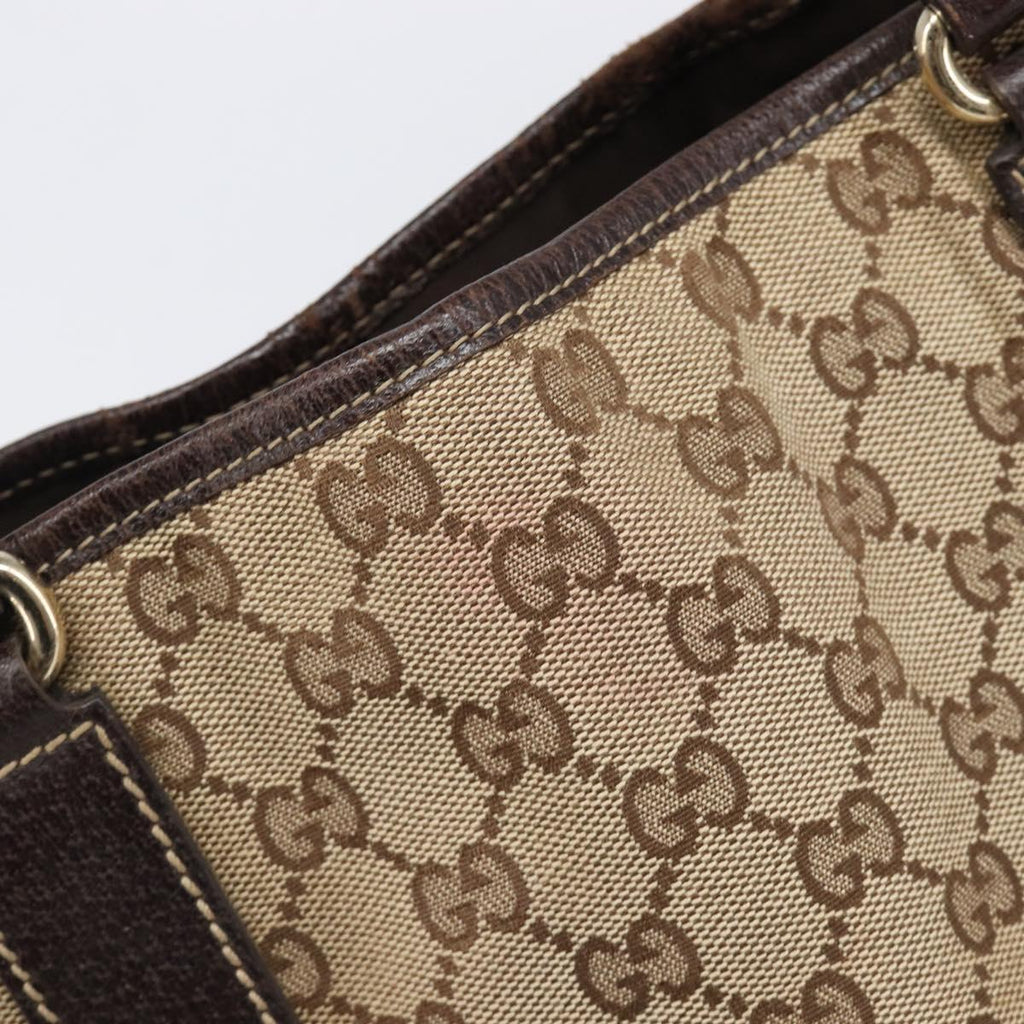Gucci Brown Monogram Tote