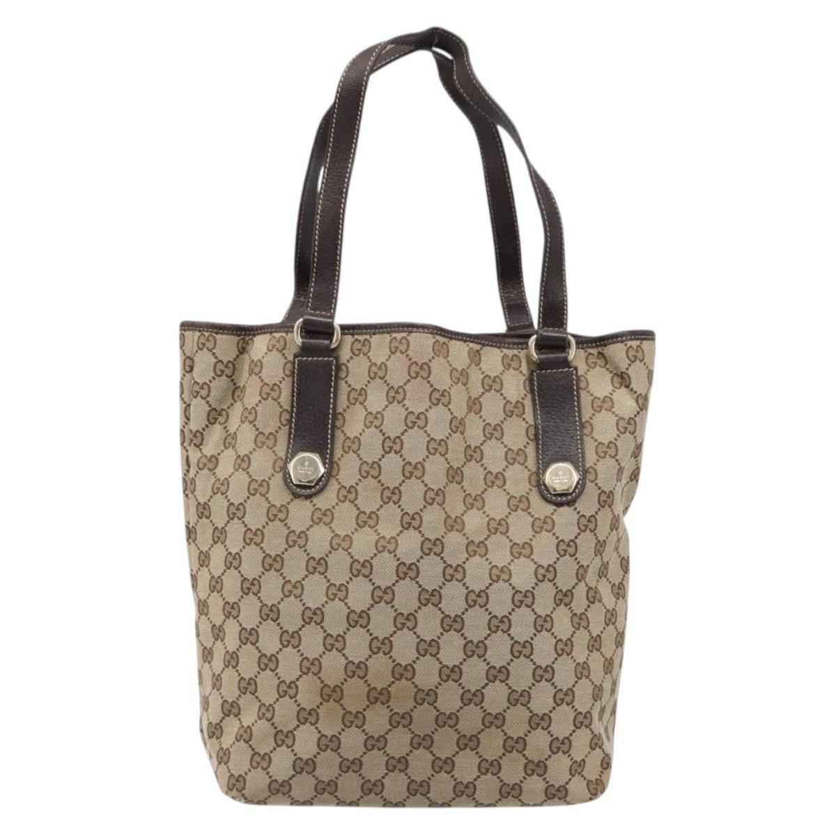 Gucci Brown Monogram Tote