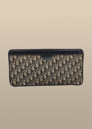 Dior Navy Monogram Clutch