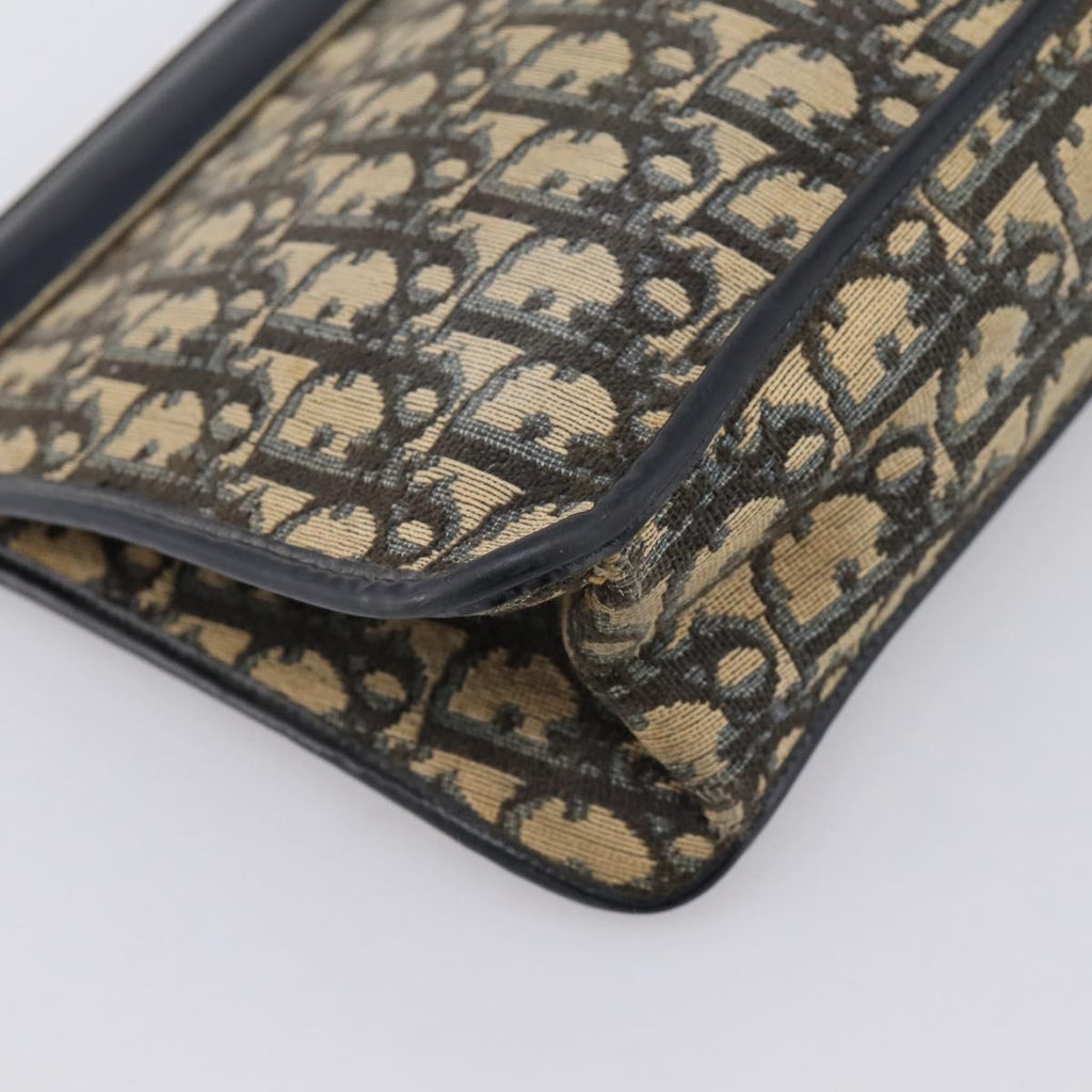 Dior Navy Monogram Clutch