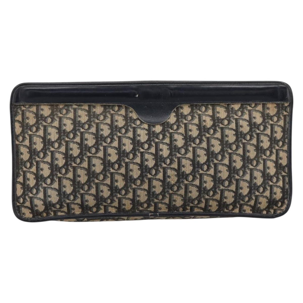 Dior Navy Monogram Clutch
