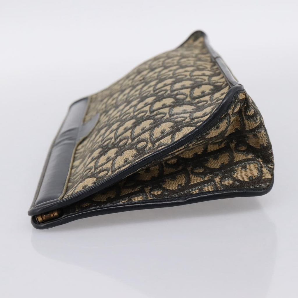 Dior Navy Monogram Clutch