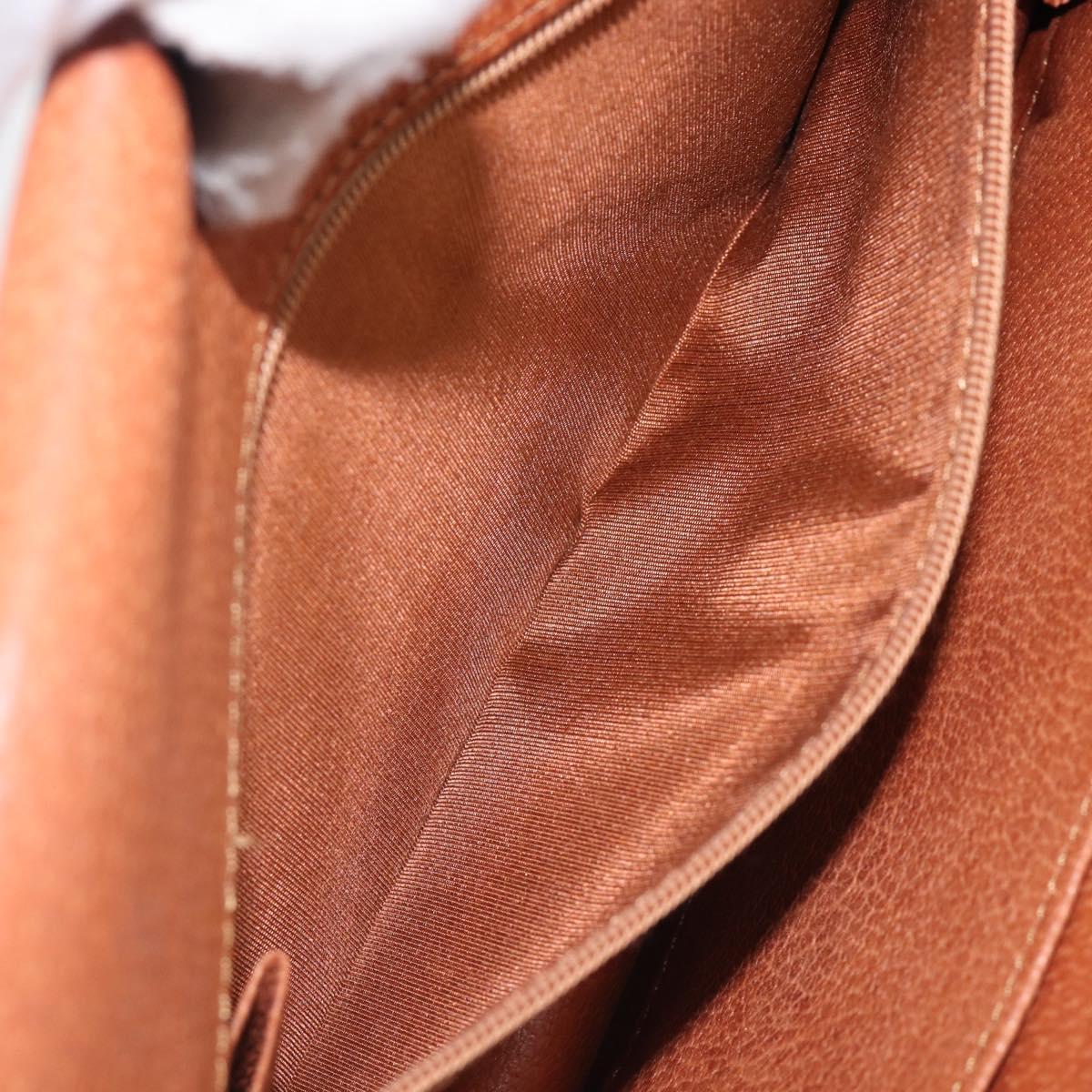 Louis Vuitton Monogram Brown Trimmed Clutch