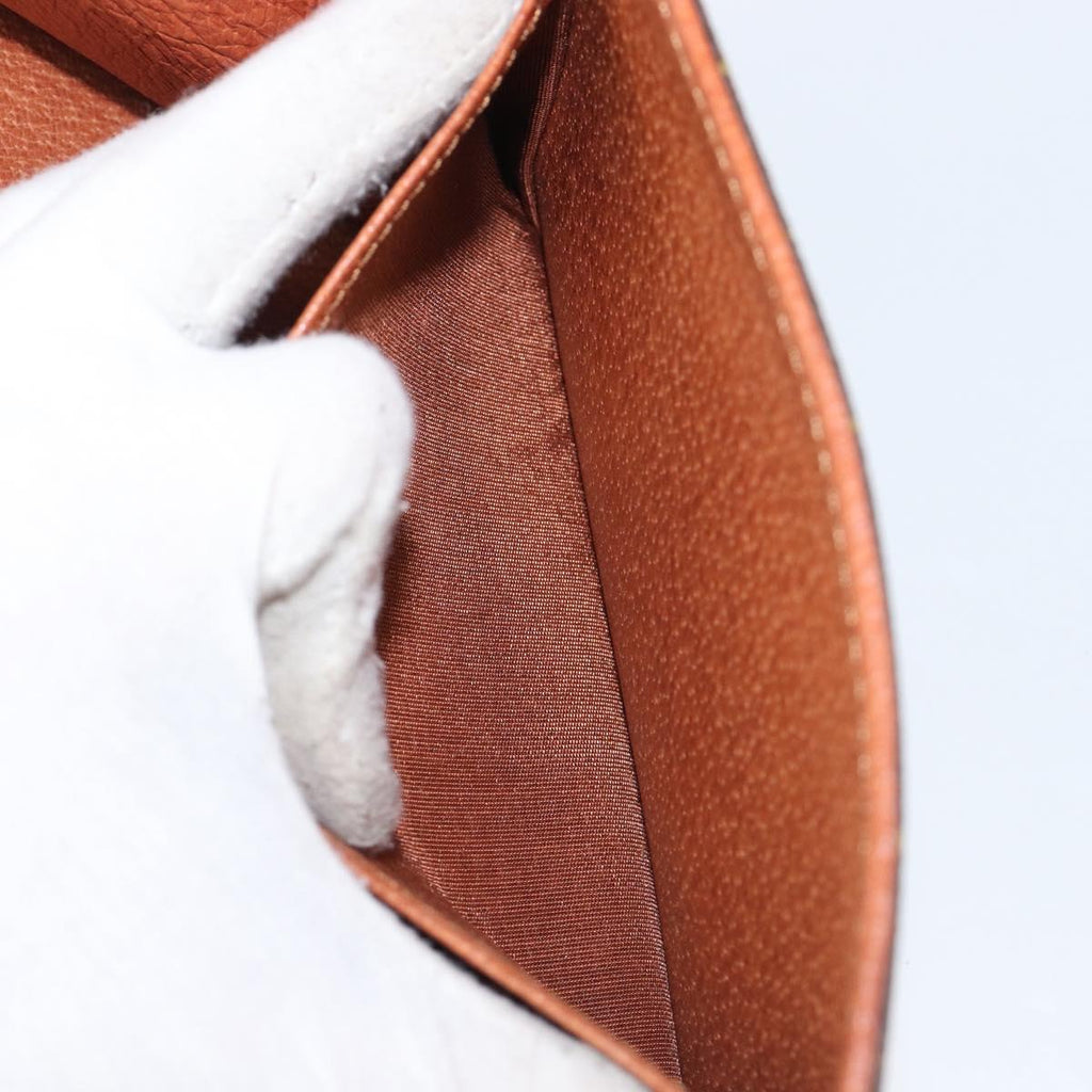 Louis Vuitton Monogram Brown Trimmed Clutch
