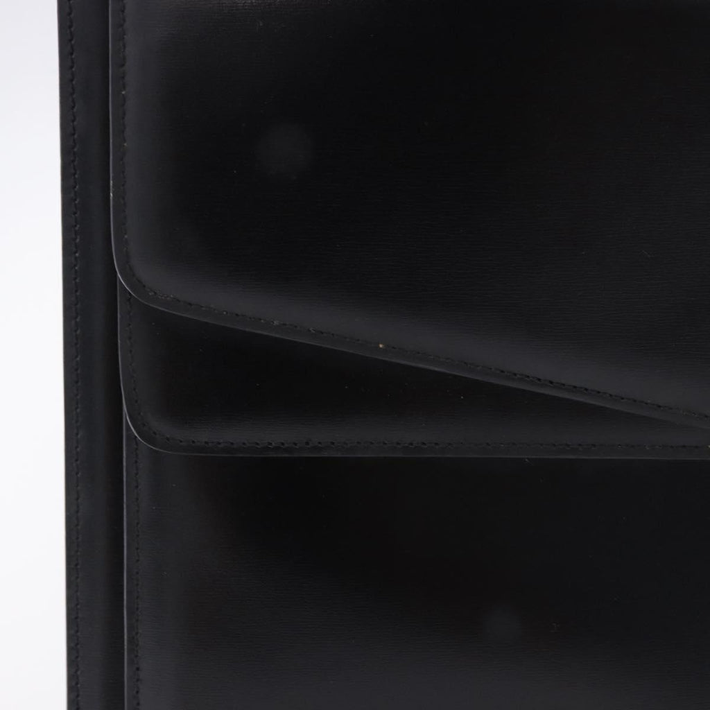 Celine Black Leather Shoulder Bag