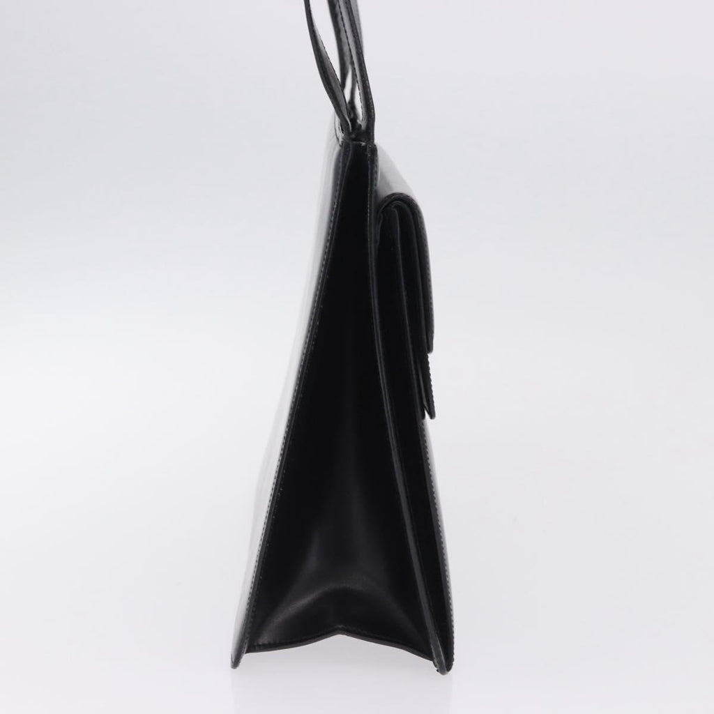Celine Black Leather Shoulder Bag