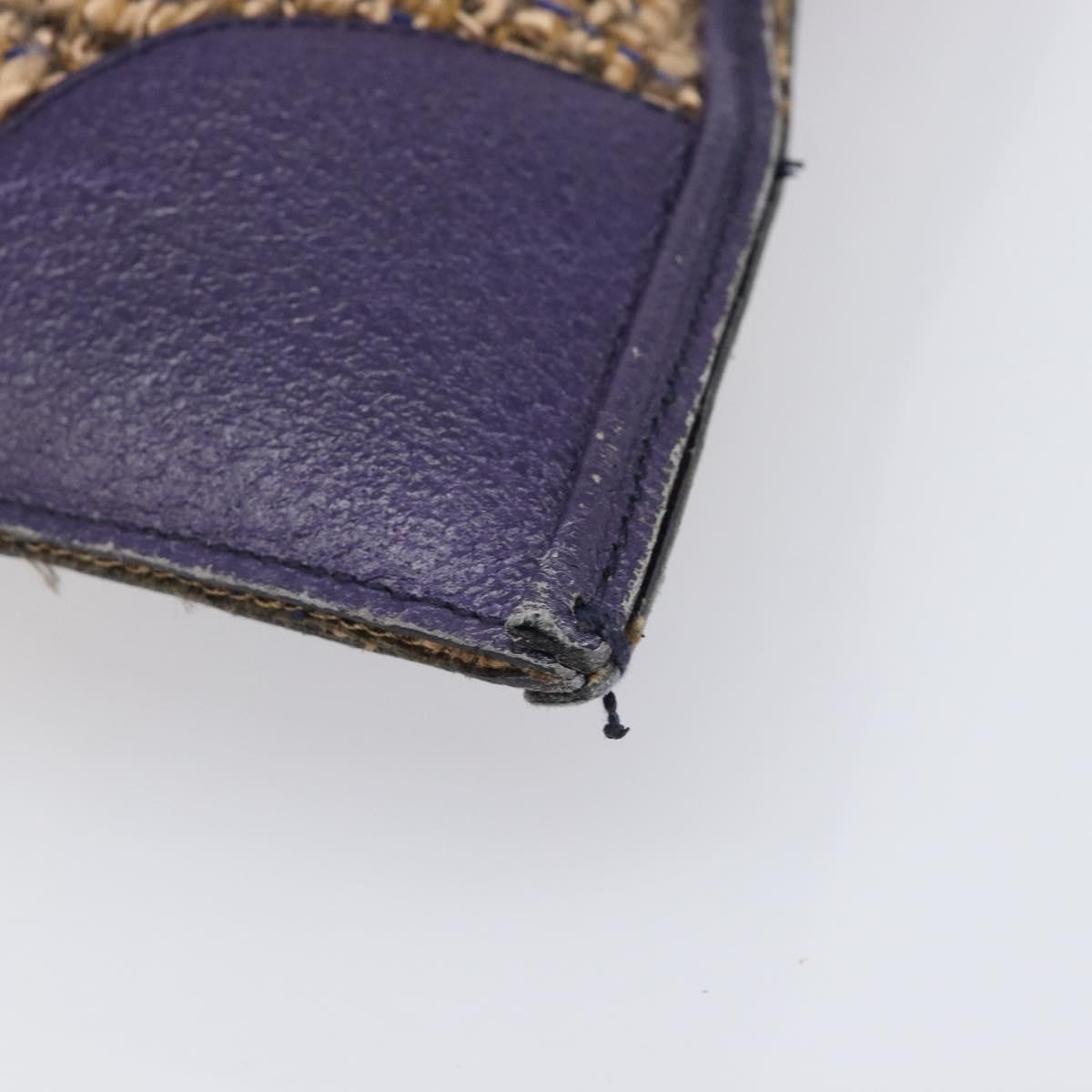 Prada Purple Tweed Handbag