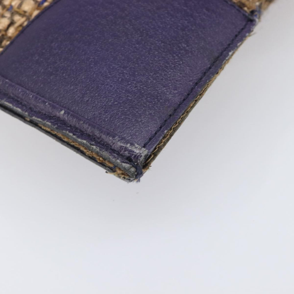 Prada Purple Tweed Handbag