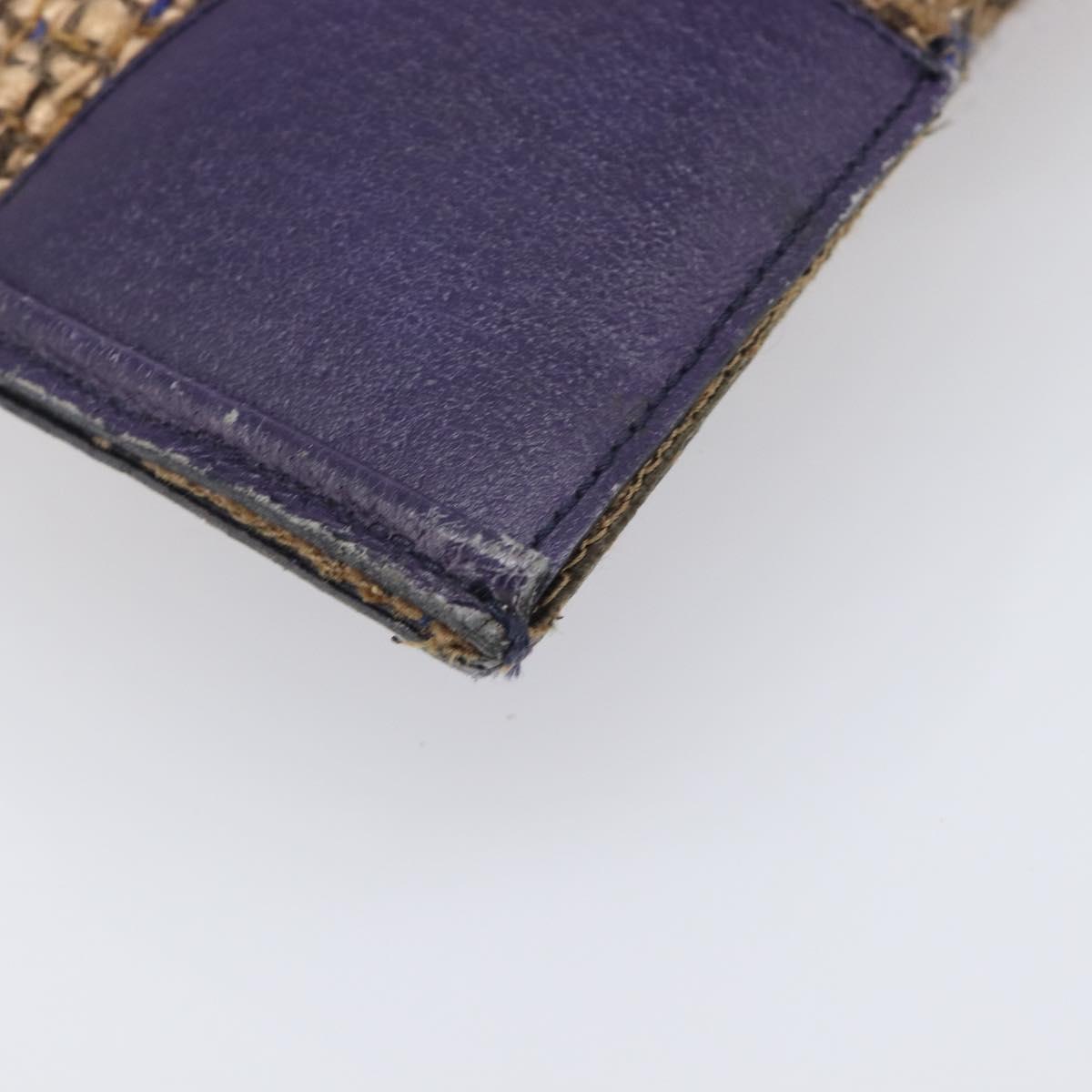 Prada Purple Tweed Handbag