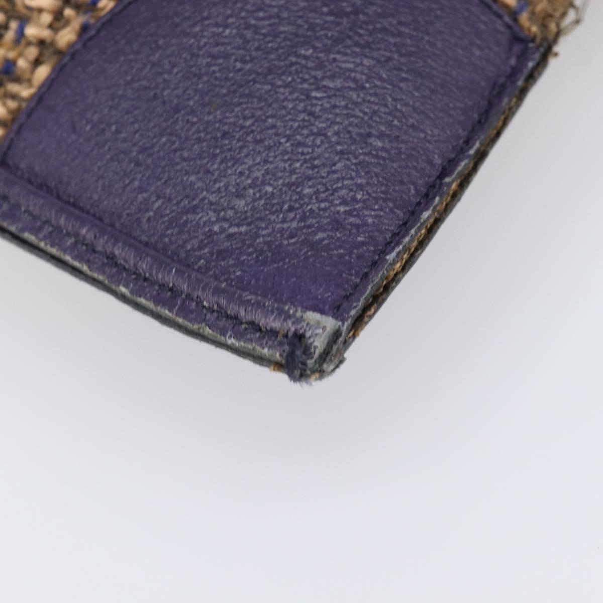 Prada Purple Tweed Handbag