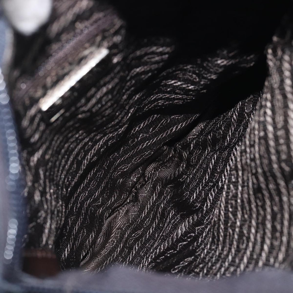 Prada Purple Tweed Handbag