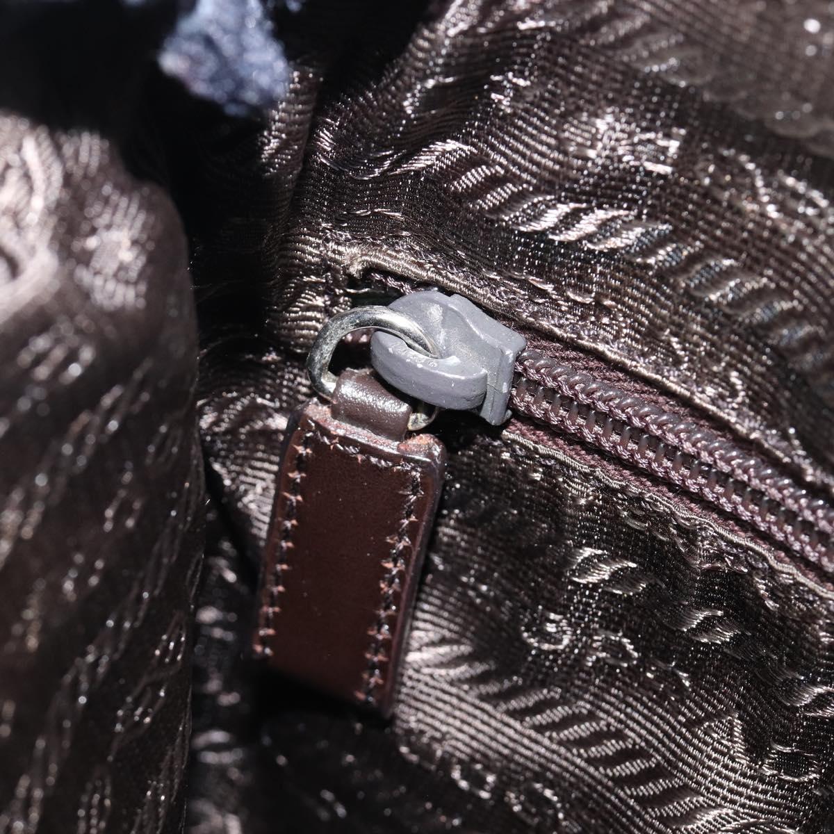Prada Purple Tweed Handbag