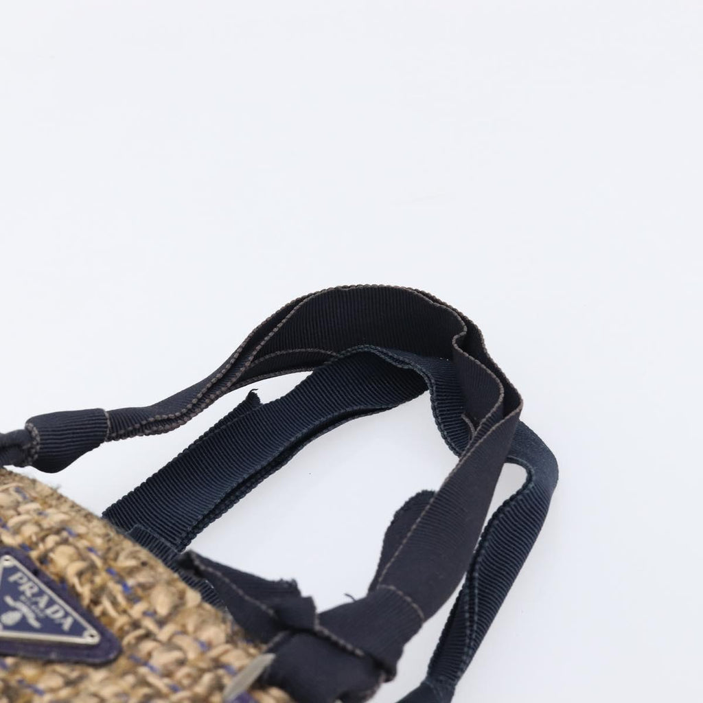 Prada Purple Tweed Handbag