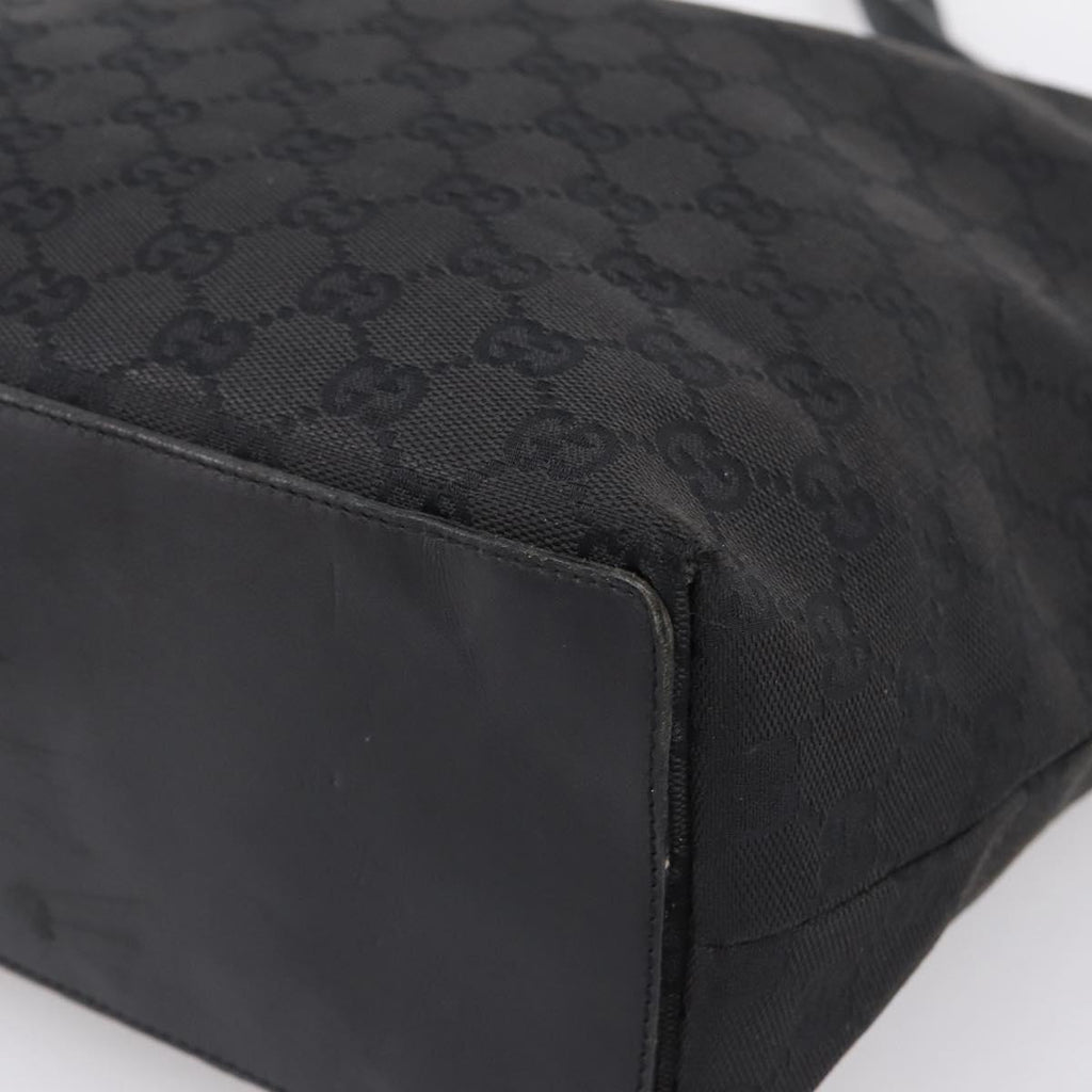 Gucci Black Monogram Tote