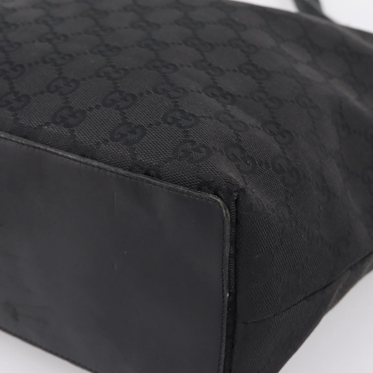 Gucci Black Monogram Tote