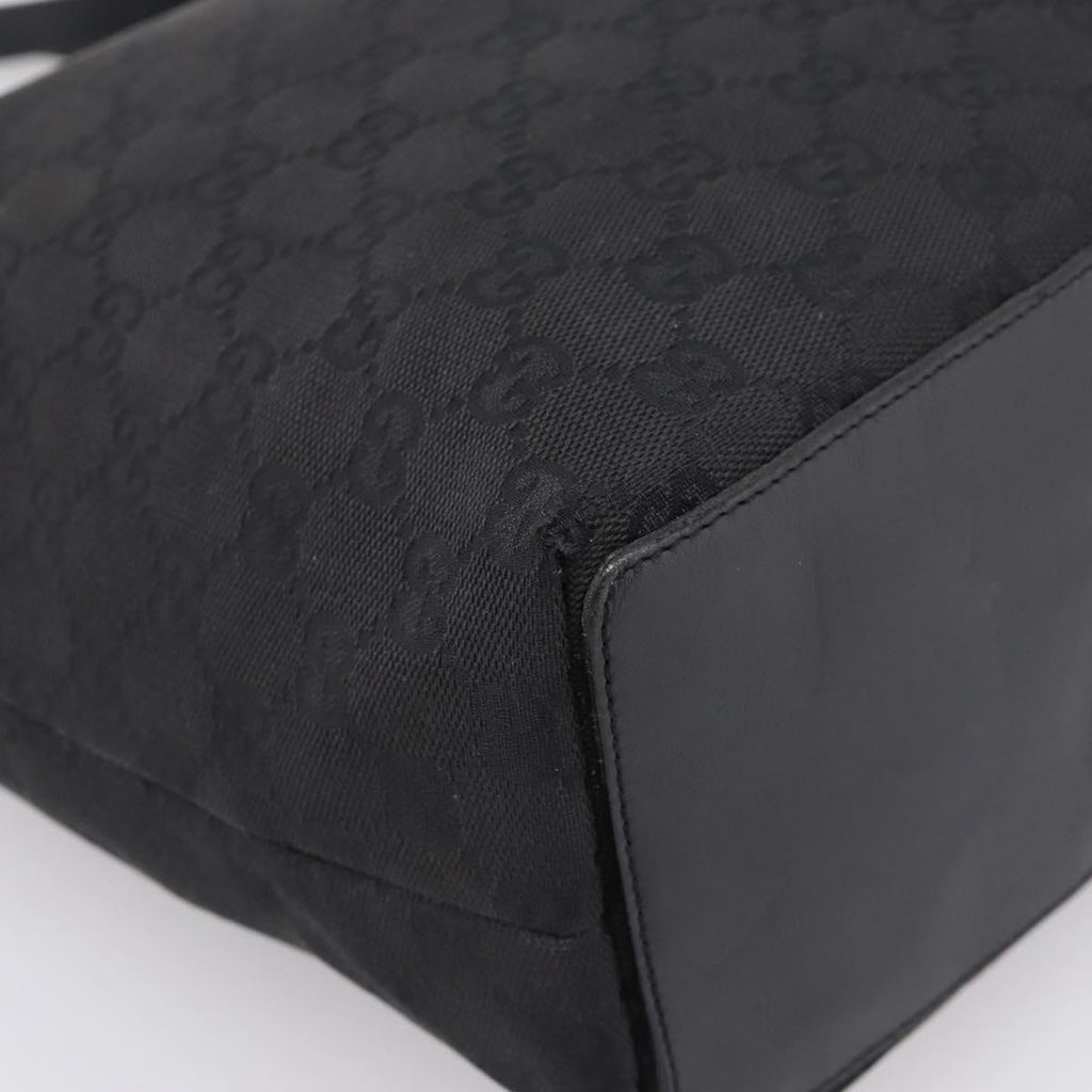 Gucci Black Monogram Tote